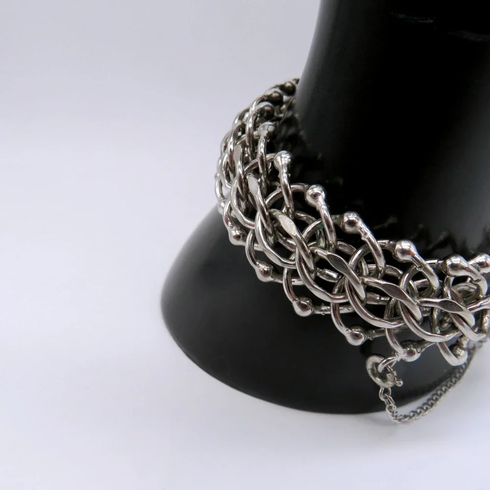 Unbranded vintage silver